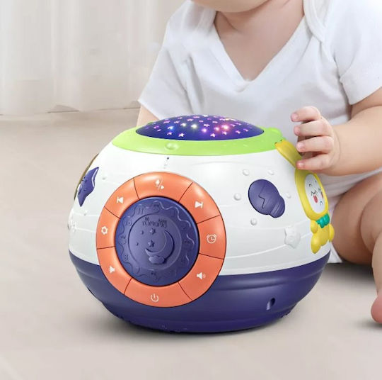 Tumama Kids Lampă de proiecție pentru copii cu Proiecție de Stele Multicolor 18x14cm