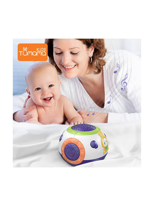 Tumama Kids Lampă de proiecție pentru copii cu Proiecție de Stele Multicolor 18x14cm