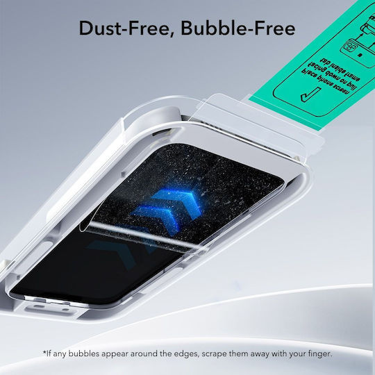 Esr Ultrafit Tempered Glass 2-pack Iphone 16 Pro 17 Clear