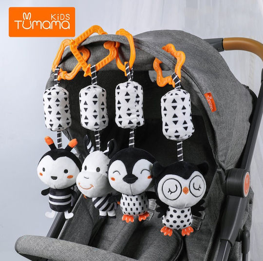 Tumama Kids Suspendata Jucărie pentru cărucior cu muzică pentru 0++ Luni