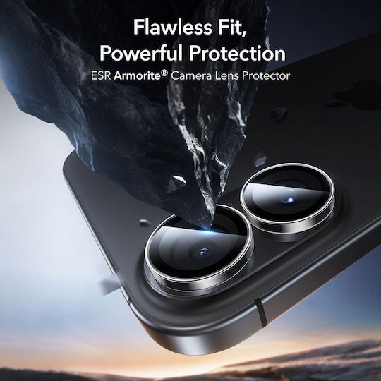 ESR Armorite Camera Protection Tempered Glass Transparent for the iPhone 16, iPhone 16 Plus, iPhone 17