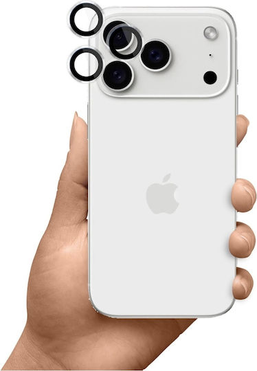 3MK Camera Protection Tempered Glass Transparent for the Apple iPhone 17 Pro, 17 Pro Max