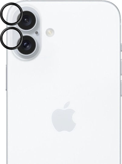 3MK Hardy Lens Προστασία Κάμερας Tempered Glass Μαύρο για το Apple iPhone 17