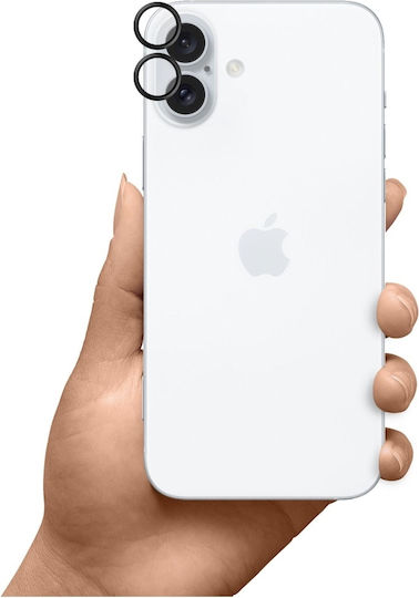 3MK Hardy Lens Προστασία Κάμερας Tempered Glass Μαύρο για το Apple iPhone 17