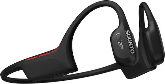 Suunto Wing 2 Knochenleitung Bluetooth-Freisprecheinrichtung Kopfhörer mit Schweißresistenz und Ladeetui Schwarz