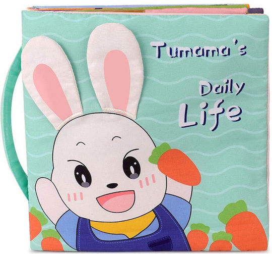 Tumama Kids Aktivitätsbuch aus Stoff für 3++ Monate