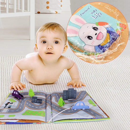 Tumama Kids Aktivitätsbuch aus Stoff für 3++ Monate