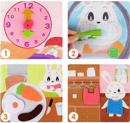 Tumama Kids Aktivitätsbuch aus Stoff für 3++ Monate