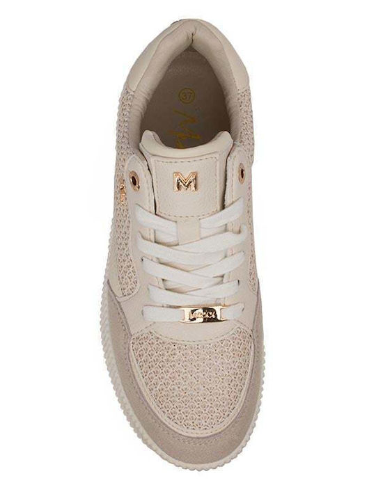Damen Sneakers Beige