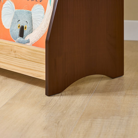 Bücherregal Boden Gray 91x30x89cm