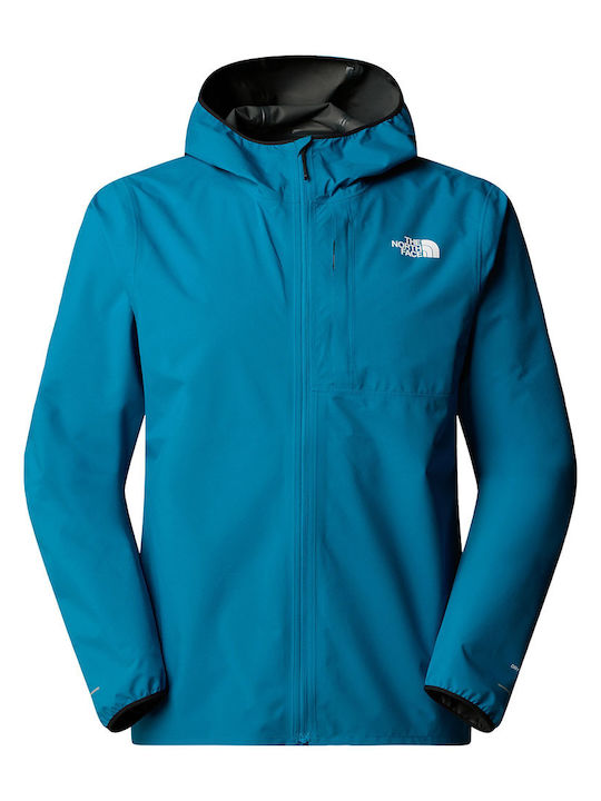 Sleeveless Athletic Jacket Waterproof and Windproof Turquoise