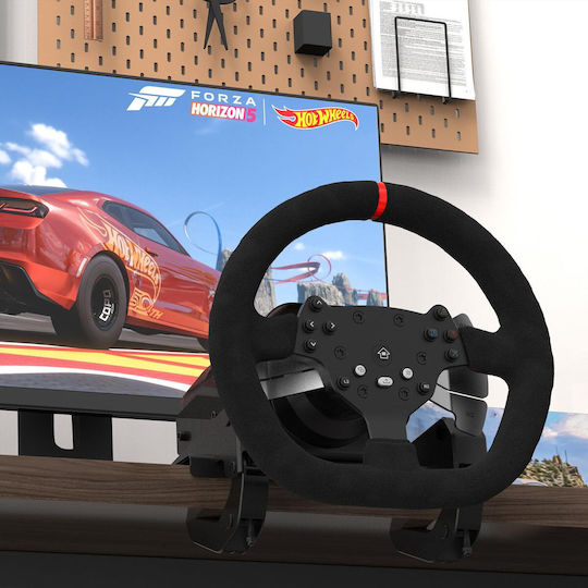 Gaming Lenkrad mit Gangschaltung und Pedalen für PC / PS4 / XBOX Eins / Xbox Serie X/S