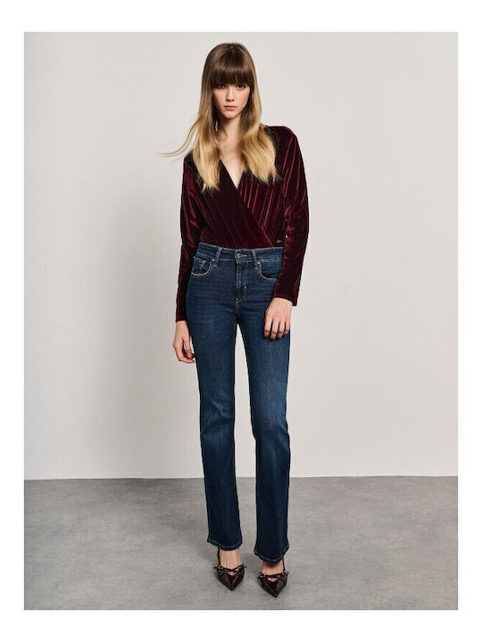 Beatrice Γυναικείο Jean Παντελόνι Καμπάνα σε Bootcut Εφαρμογή