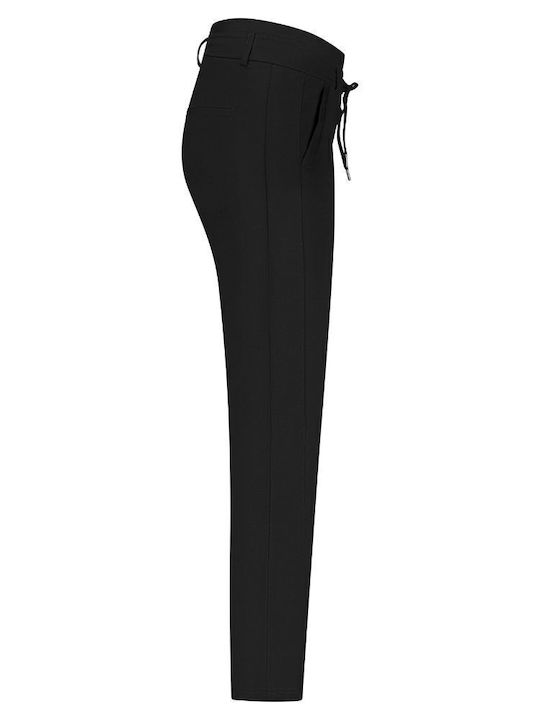 Damen Stoff Hose Black