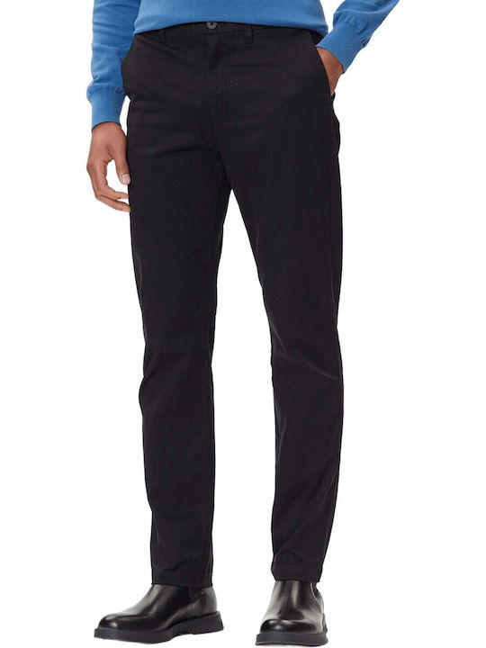 Ανδρικό Παντελόνι Chino Slim Fit Μαύρο