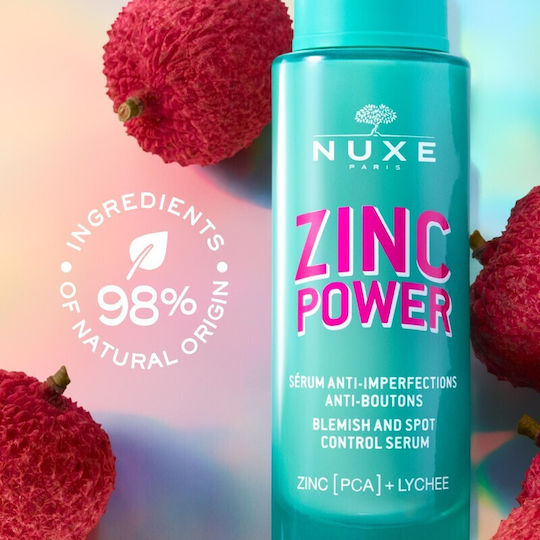 Nuxe Zinc Power Serum Προσώπου για Ατέλειες 30ml