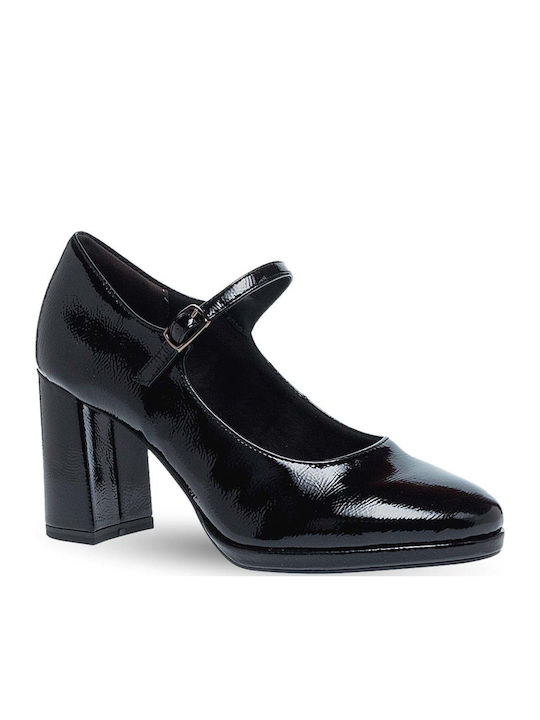 Black Heels with Strap