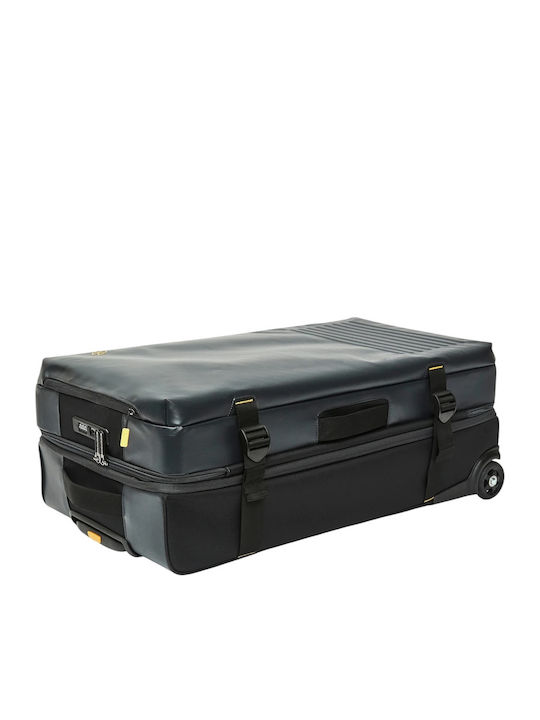 Mandarina Duck Smart Duck Large Suitcase Travel Dark Blue with 2 Wheels Height 78cm