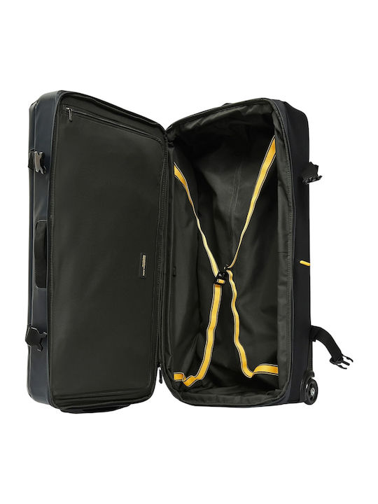 Mandarina Duck Smart Duck Large Suitcase Travel Dark Blue with 2 Wheels Height 78cm