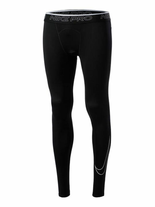 Nike Pro Dri-Fit Ανδρικό Αθλητικό Κολάν Compression Μακρύ Μαύρο