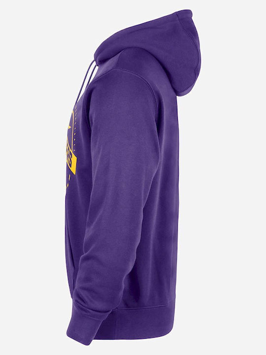 Los Angeles Lakers Sweatshirt mit Kapuze Lila