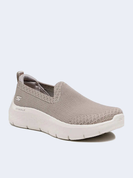Go Walk Flex Γυναικεία Slip-On Γκρι