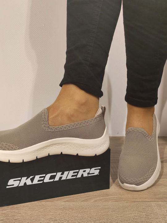 Go Walk Flex Γυναικεία Slip-On Γκρι