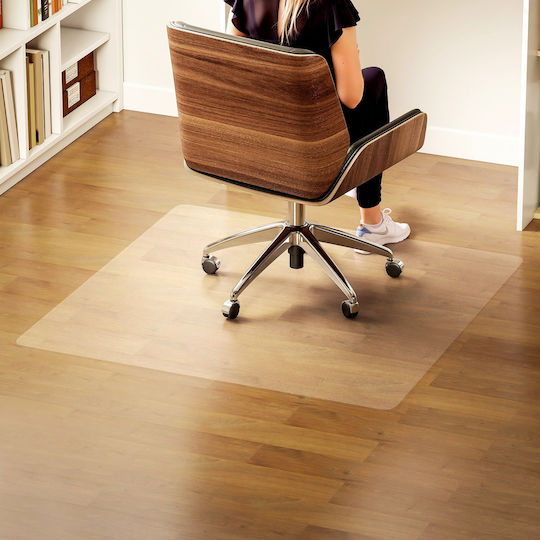 HomCom Προστατευτικό Δαπέδου Γραφείου 120x120cm 922-012V02CR
