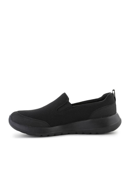 GOwalk Max Clinched Ανδρικά Slip-On Μαύρα
