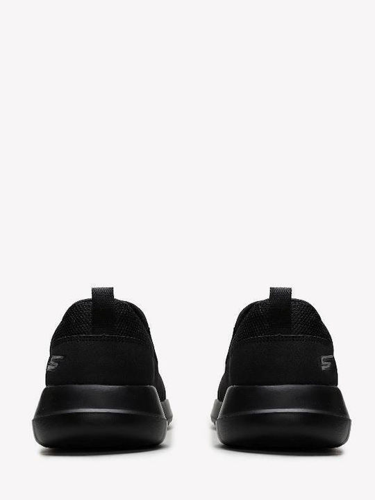 GOwalk Max Clinched Ανδρικά Slip-On Μαύρα