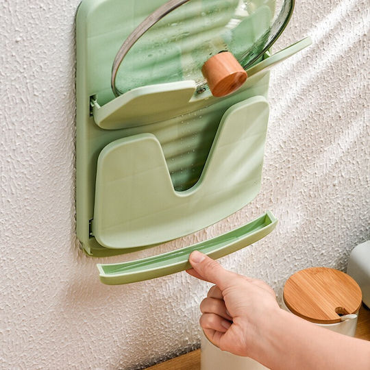 Raft De Perete Din Plastic 33.3x20.7x3.5cm Verde