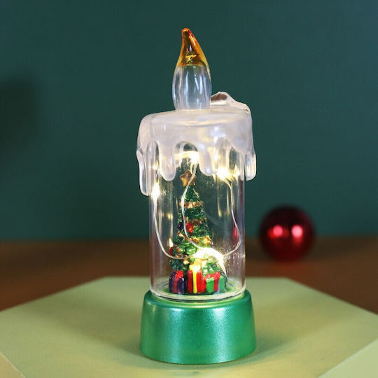 The translated Liquid template in German language: Weihnachtskerzen & Kerzenständer Kerze Grün 13x5cm.