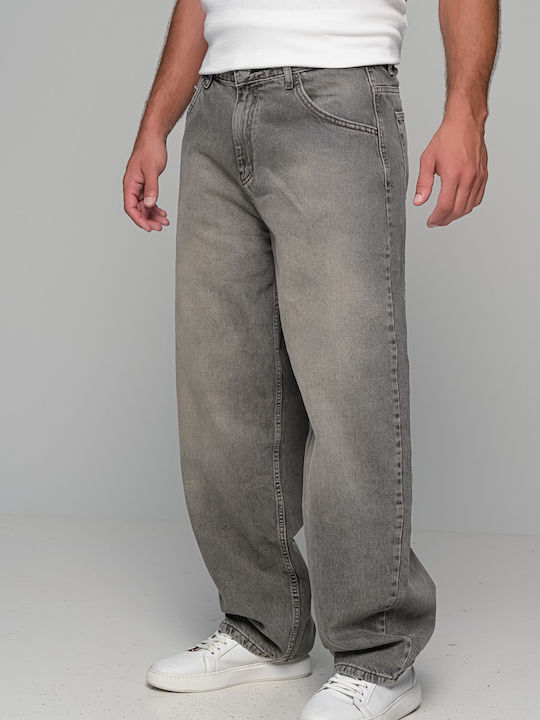 Ben Tailor Jean Ανδρικό Παντελόνι Τζιν Relaxed Fit Baggy Γκρι
