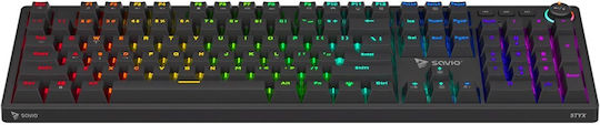 Savio STYX Gaming KeyPad με Outemu Red διακόπτες και RGB φωτισμό (Αγγλικό US)