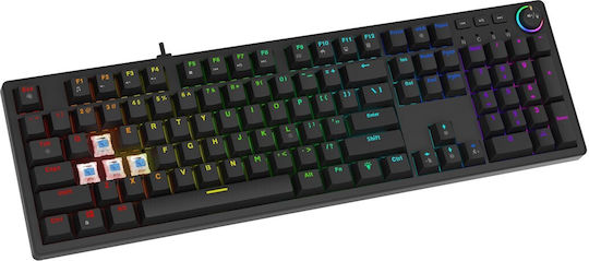 Savio STYX Gaming Tastaturenset mit Outemu Blau Schaltern und RGB-Beleuchtung (Englisch US)