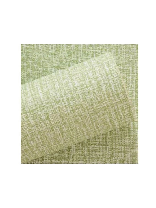 Rulou de Perete Autocolant Flippy Canvas 10 M Rezistent la Umiditate 2,5 Mm Grosime Model Texturat Verde Deschis