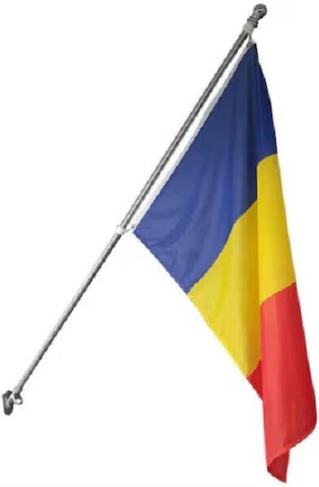 Flag of Romania Polyester with a stake 150x90cm