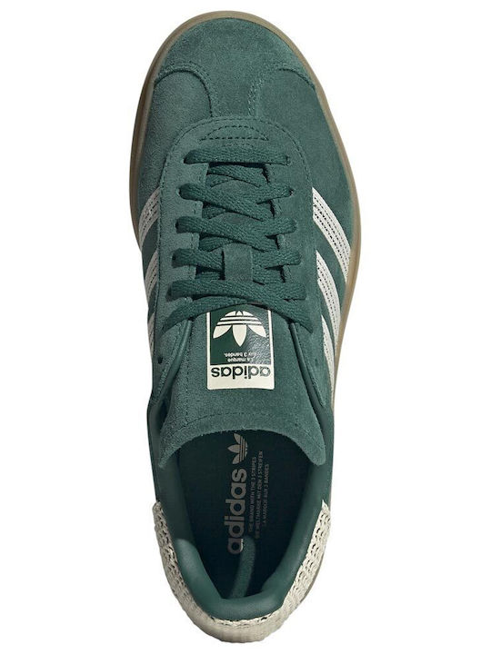 Bold Flatforms Sneakers Collegiate Green / Wonder White / Gold Metallic
