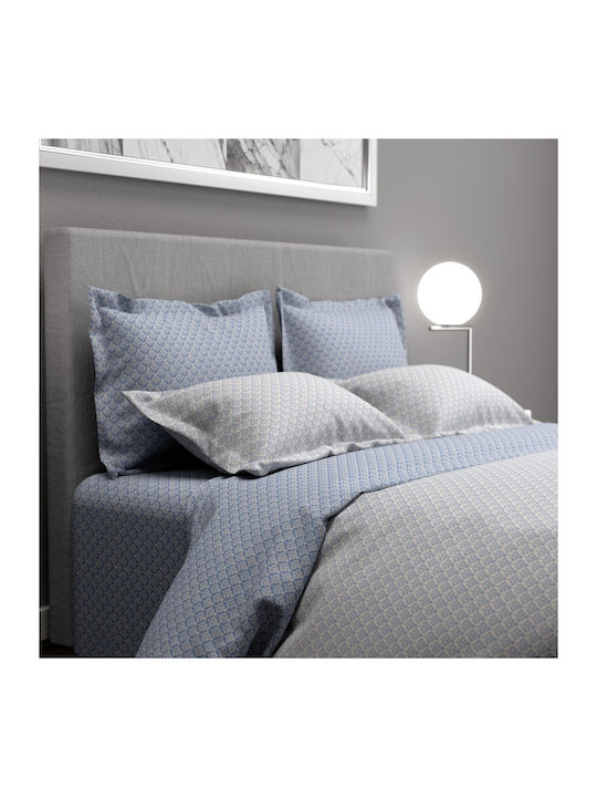 Charalambidis Textiles Duvet Cover Single 160x240 Dreams Blue