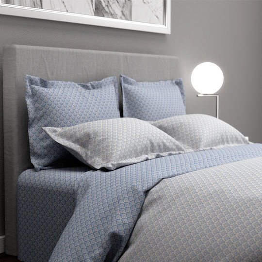 Charalambidis Textiles Παπλωματοθήκη Μονή 160x240 Όνειρα Μπλε