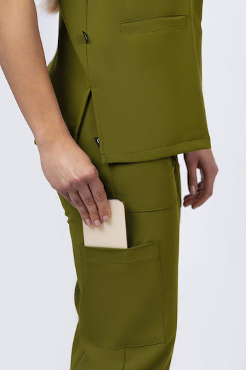 Numascrubs Women's Green Medical Pants