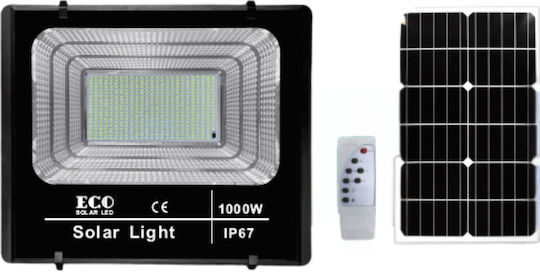 Στεγανός Ηλιακός Προβολέας LED 1000W IP67