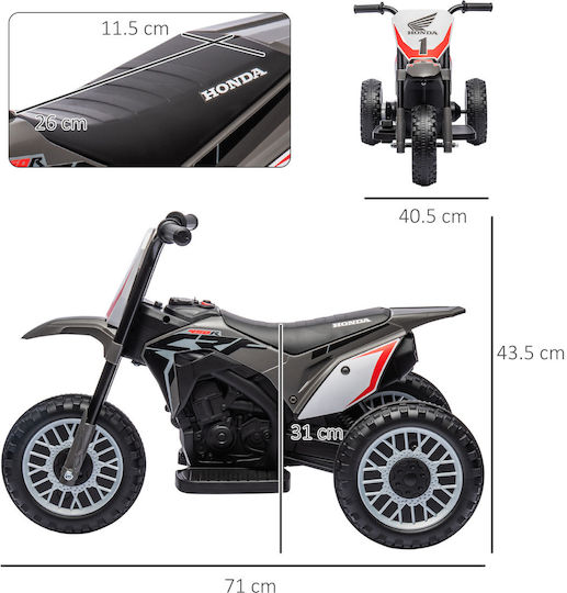 Inspired Honda CRF450 Electric 6 Volt Gray
