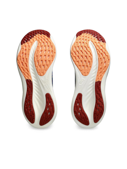 Gel-Nimbus 26 Sport Shoes Running Rich Navy / Faded Orange
