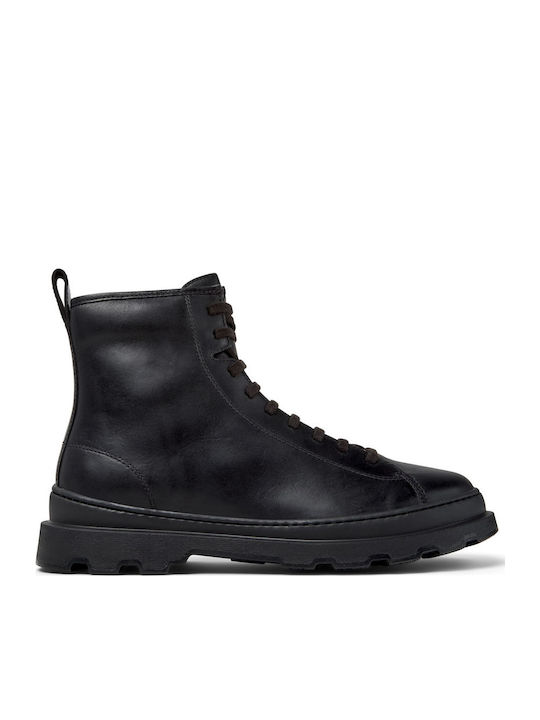 Brutus Leather Black Men's Boots