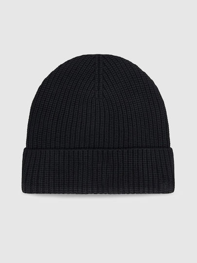 Beanie Unisex Beanie Knitted in Black color