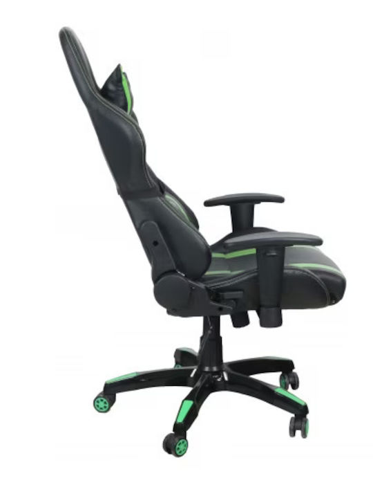 Spacer Gr168 Gaming Stuhl mit verstellbaren Armlehnen Schwarz