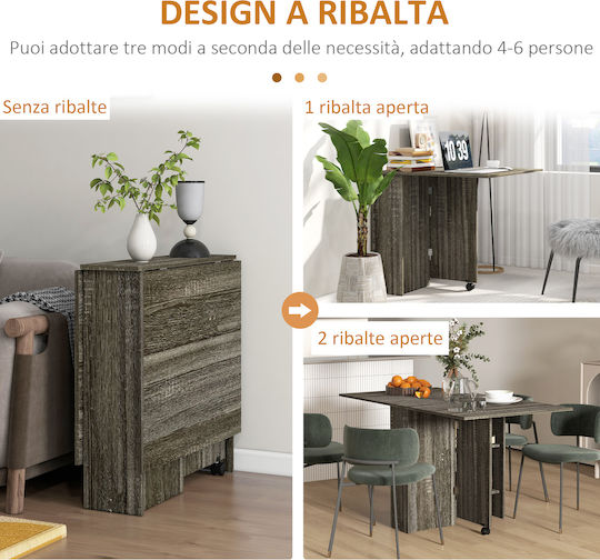 Трапезарна Маса Сива 140x75x74см Трапезарна Маса Сива 140x75x74см
