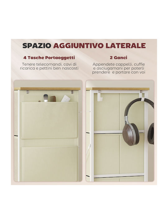Schublade Büro in Beige, 86x30x94.5cm
