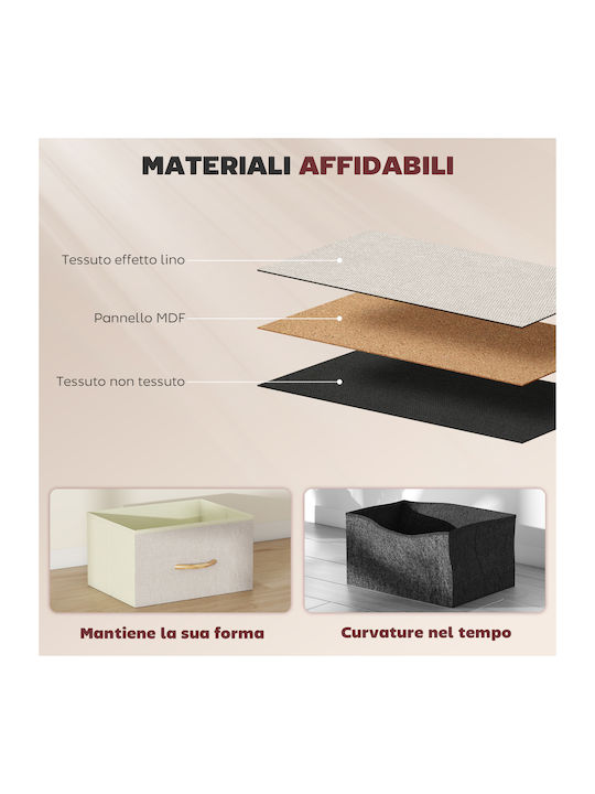 Schublade Büro in Beige, 86x30x94.5cm